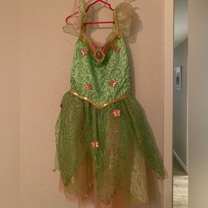 Disney tinker bell dress with tags